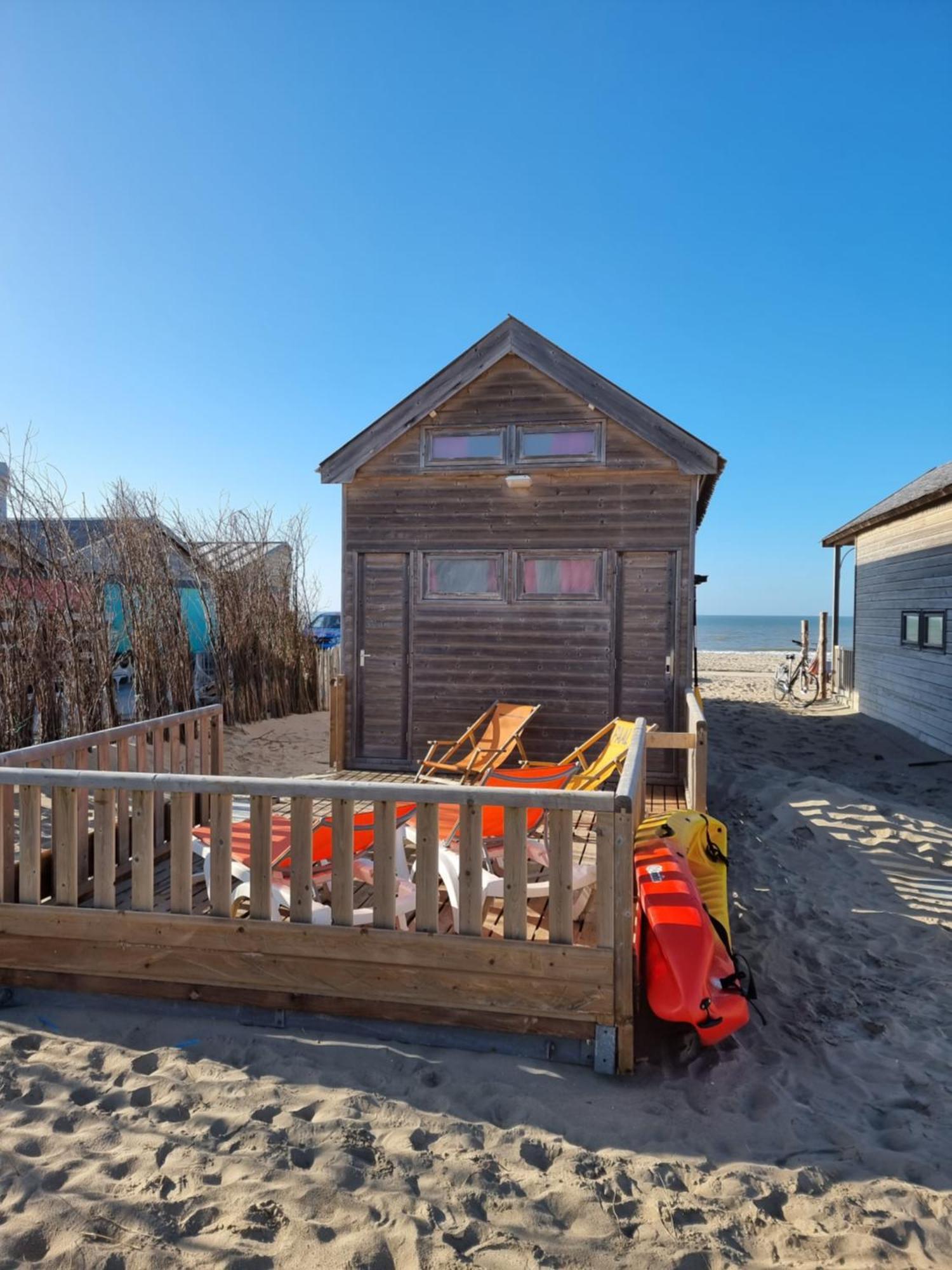 Strandvakantiehuisjes Katwijk 滨海卡特韦克 外观 照片